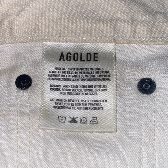 AGOLDE Hi Rise Flare Jeans size 32 NWT - Picture 12 of 13
